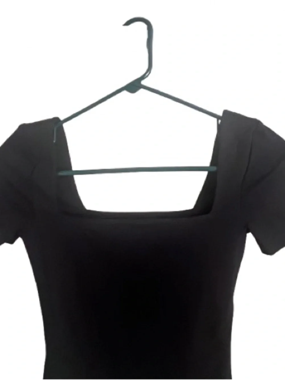 NWT Aritzia Babaton Contour Squareneck Bodysuit in Classic Black Size XS - Picture 8 of 9